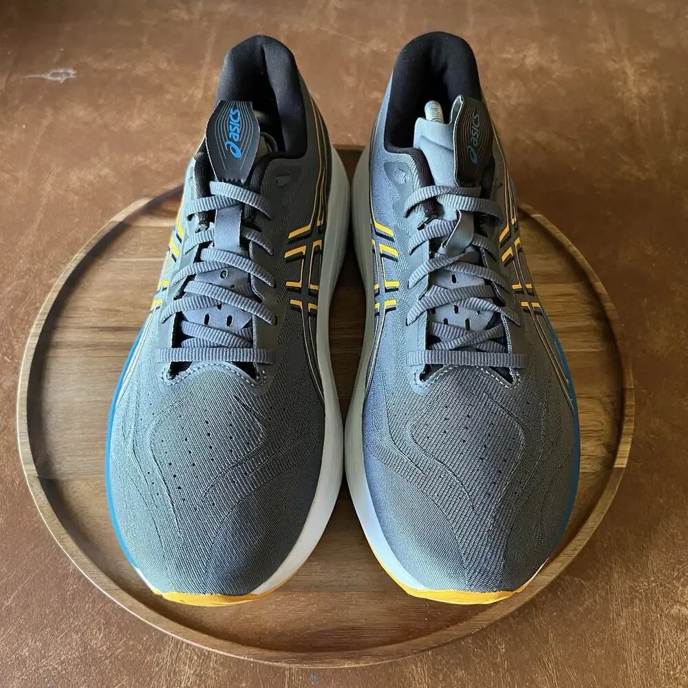 ASICS GT-2000 14 Men’s 12 Running Grey Blue Cushioned Stability Sneakers Shoes